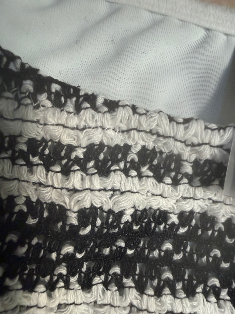 triangl swimwear Black and White Striped Bikini Set - Picture 4 of 9